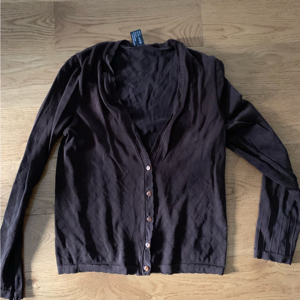 Wolford Brown Cardigan